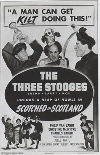 Scotched in Scotland (1954) - poster