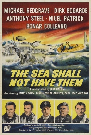 Sea Shall Not Have Them,  The (1954) - poster