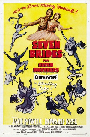 Seven Brides for Seven Brothers (1954) - poster