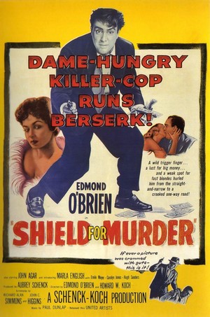 Shield for Murder (1954) - poster