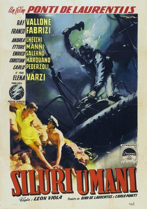 Siluri Umani (1954) - poster