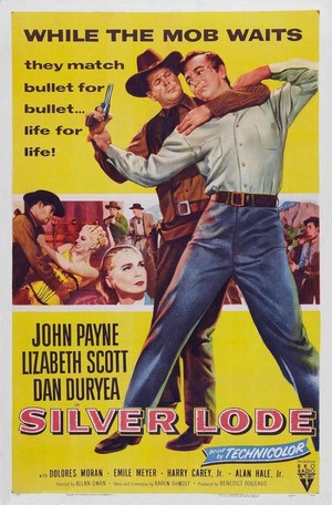 Silver Lode (1954) - poster
