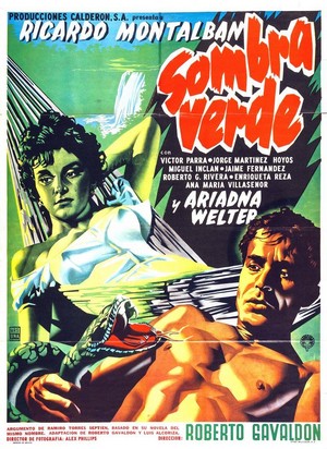 Sombra Verde (1954) - poster