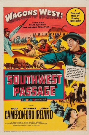 Southwest Passage (1954) - poster