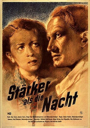 Stärker als die Nacht (1954) - poster