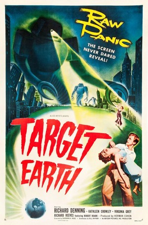 Target Earth (1954) - poster