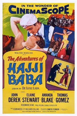 The Adventures of Hajji Baba (1954) - poster