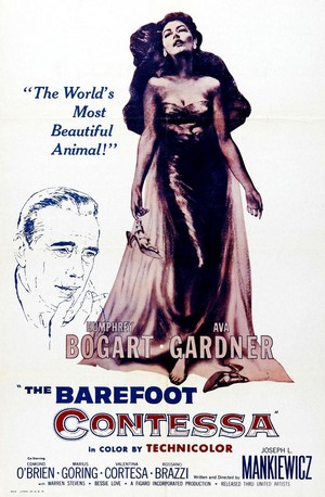 The Barefoot Contessa (1954) - poster