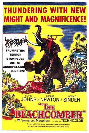 The Beachcomber (1954) - poster