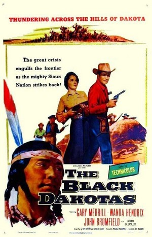 The Black Dakotas (1954) - poster