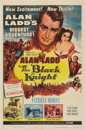 The Black Knight (1954) - poster