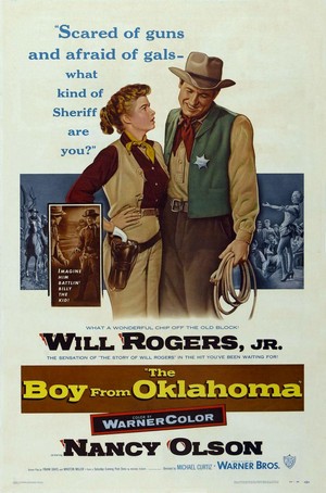 The Boy from Oklahoma (1954) - poster
