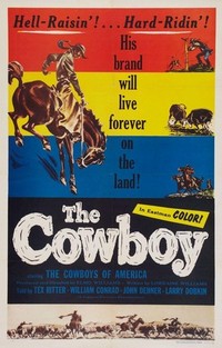 The Cowboy (1954) - poster