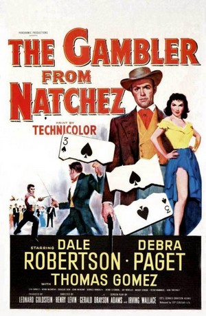 The Gambler from Natchez (1954) - poster