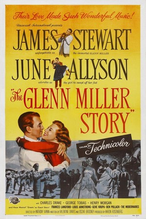 The Glenn Miller Story (1954) - poster