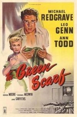 The Green Scarf (1954) - poster
