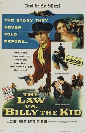 The Law vs. Billy the Kid (1954) - poster