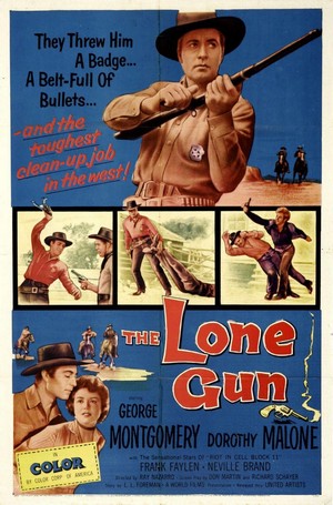 The Lone Gun (1954) - poster
