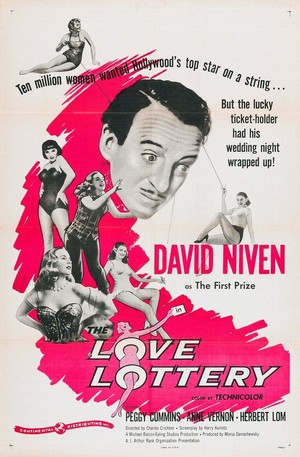 The Love Lottery (1954) - poster