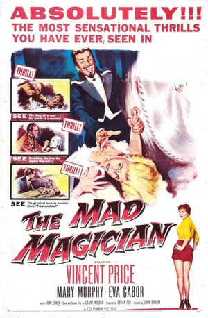 The Mad Magician (1954) - poster