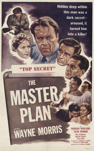 The Master Plan (1954) - poster