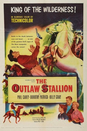 The Outlaw Stallion (1954) - poster