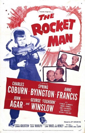 The Rocket Man (1954) - poster