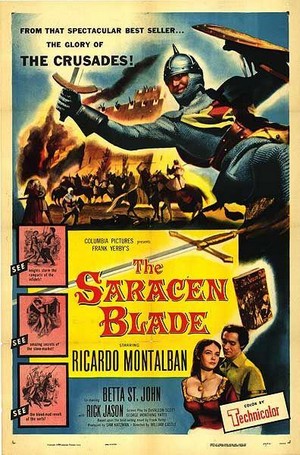The Saracen Blade (1954) - poster