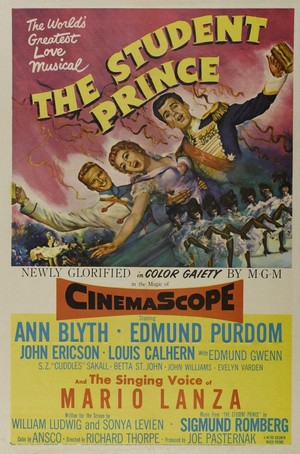 The Student Prince (1954) - poster
