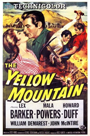 The Yellow Mountain (1954) - poster