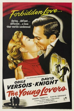 The Young Lovers (1954) - poster