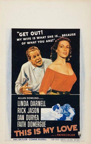 This Is My Love (1954) - poster