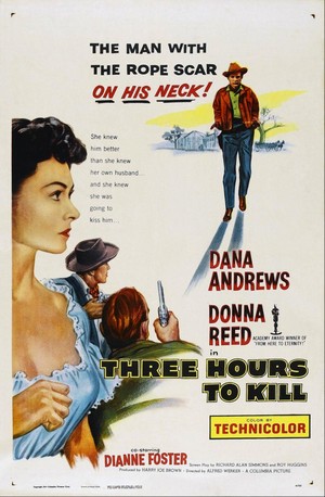 Three Hours to Kill (1954) - poster