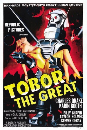 Tobor the Great (1954) - poster