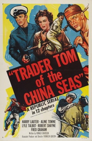Trader Tom of the China Seas (1954) - poster