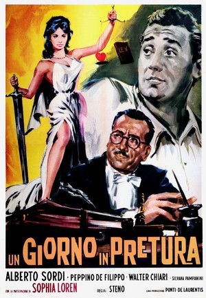 Un Giorno in Pretura (1954) - poster