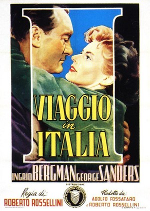 Viaggio in Italia (1954) - poster