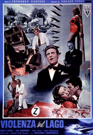 Violenza sul Lago (1954) - poster
