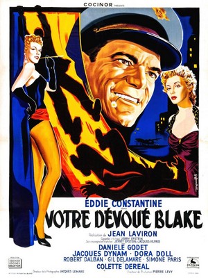 Votre Dévoué Blake (1954) - poster