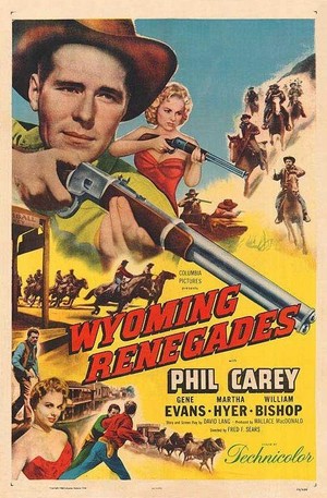 Wyoming Renegades (1954) - poster