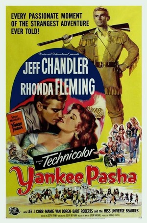 Yankee Pasha (1954) - poster