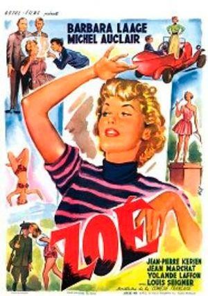 Zoé (1954) - poster