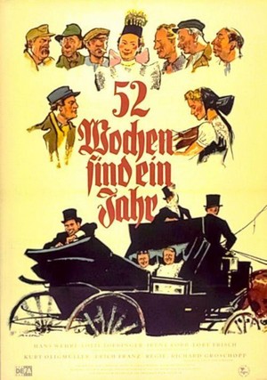 52 Wochen Sind ein Jahr (1955) - poster