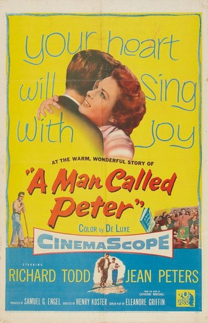 A Man Called Peter (1955) - poster