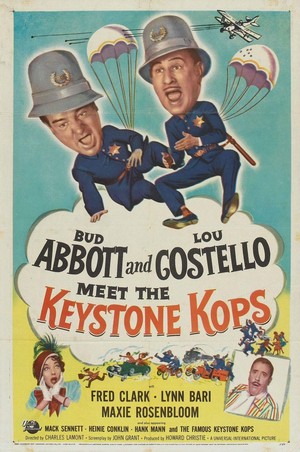 Abbott and Costello Meet the Keystone Kops (1955) - poster