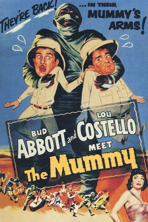 Abbott and Costello Meet the Mummy (1955) - poster