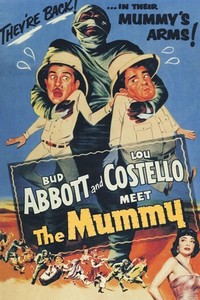 Abbott and Costello Meet the Mummy (1955) - poster