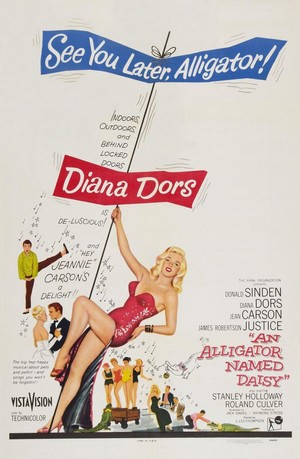 An Alligator Named Daisy (1955) - poster