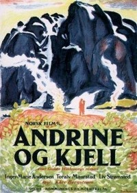 Andrine og Kjell (1955) - poster