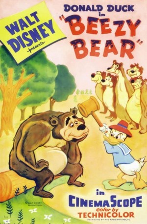 Beezy Bear (1955) - poster